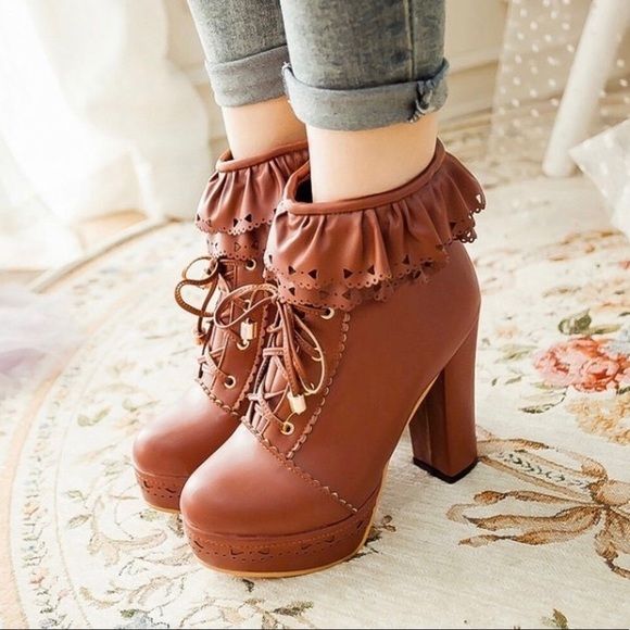 Jingpin High Heels Boots - Picture 1 of 2
